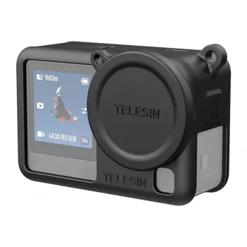 Apsauginis dėklas su dirželiu ir objektyvo dangteliu DJI Osmo Action 6 / S6-ptc-11