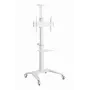 Grindinis TV stovas 37-70 colių baltas TVS-70T-02-W Gembird