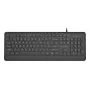 Klaviatūra multimedijos USB ENG/JUODA KB-MCH-05 Gembird