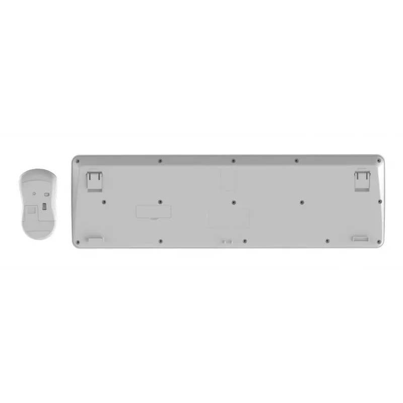 Belaidis klaviatūros ir pelės rinkinys Gembird KBS-WPS-01-W