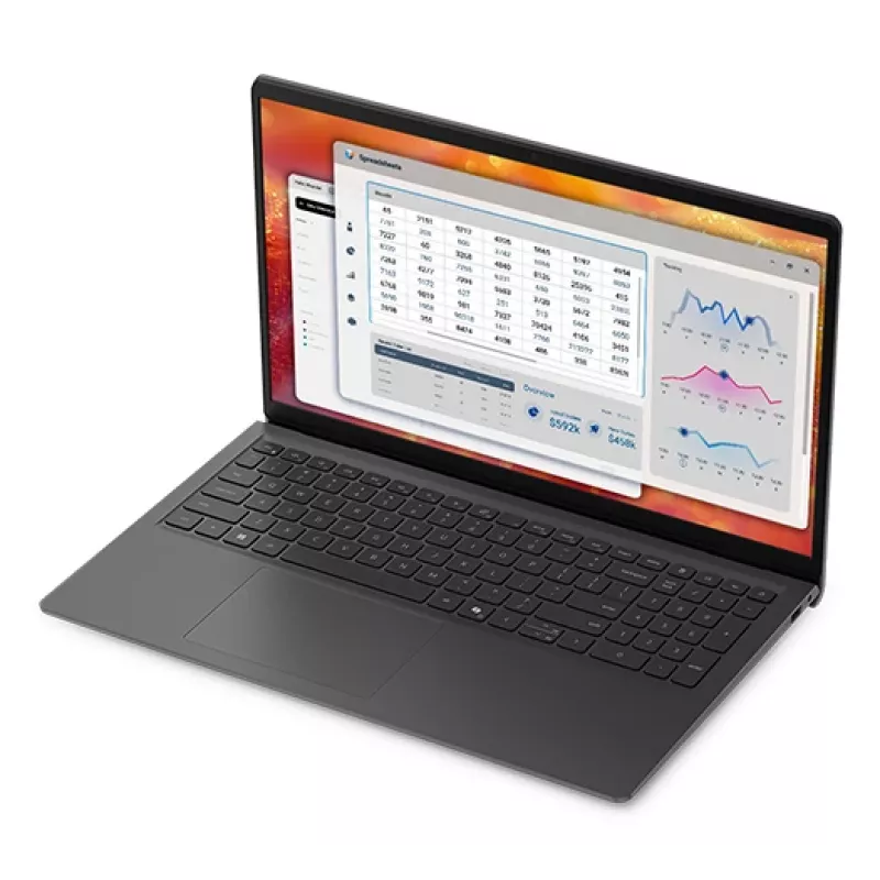 Nešiojamas kompiuteris DELL Pro 15 Essential PV15265 AMD Ryzen™ 5 130 39,6 cm (15,6 colio) Full HD 16 GB DDR5-SDRAM 512 GB SSD Wi-Fi 6 (802.11ax) Windows 11 Pro juodas