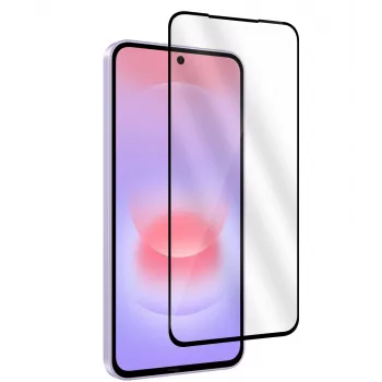 eSTUFF Samsung Galaxy A37 apsauginis stiklas Full Cover Screen Protector Titan Shield skaidrus 1 vnt.