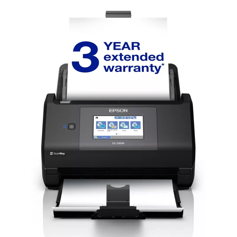 Epson WorkForce ES-590W lakštinis skaitytuvas 600 x 600 DPI A4 juodas