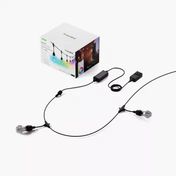 Nanoleaf Essentials Smart Multicolour Outdoor Stri – išmanioji lauko LED juosta (15 m, IP65, 16 mln. spalvų)