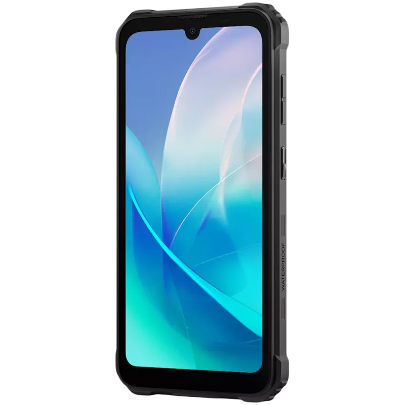 Blackview BV5300 PLUS nešiojamas atsparus telefonas, 6.10 inch HD+ IPS 720x1560, 8GB/128GB, MT8788V CAZA aštuonių branduolių 2.0GHz, priekinė 5MP/galinė 13MP, NFC, LTE, 6580mAh, Android 13, juodas