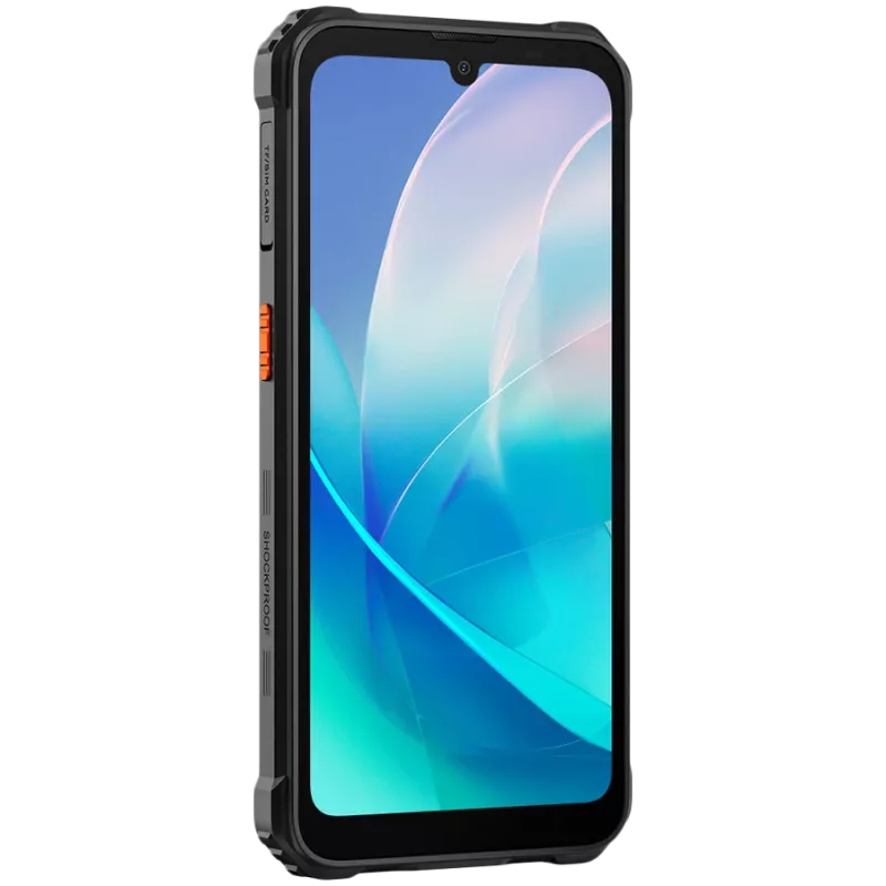 Blackview BV5300 PLUS nešiojamas atsparus telefonas, 6.10 inch HD+ IPS 720x1560, 8GB/128GB, MT8788V CAZA aštuonių branduolių 2.0GHz, priekinė 5MP/galinė 13MP, NFC, LTE, 6580mAh, Android 13, juodas