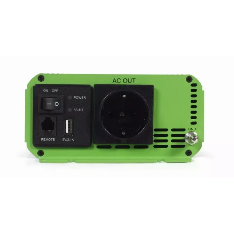 Automobilinis keitiklis gryna sinusine banga DC-AC 12V/230V 1000W/2000W ENERGENIE