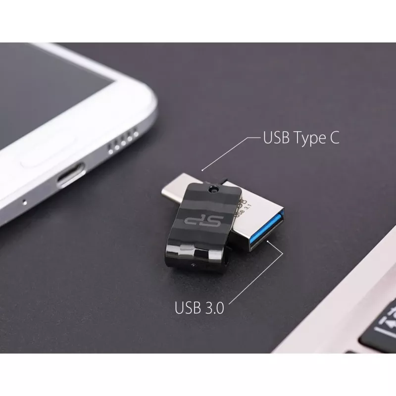 Silicon Power Mobile C31 32 GB USB 3.0 (3.1 Gen 1) Type-A/Type-C atmintukas