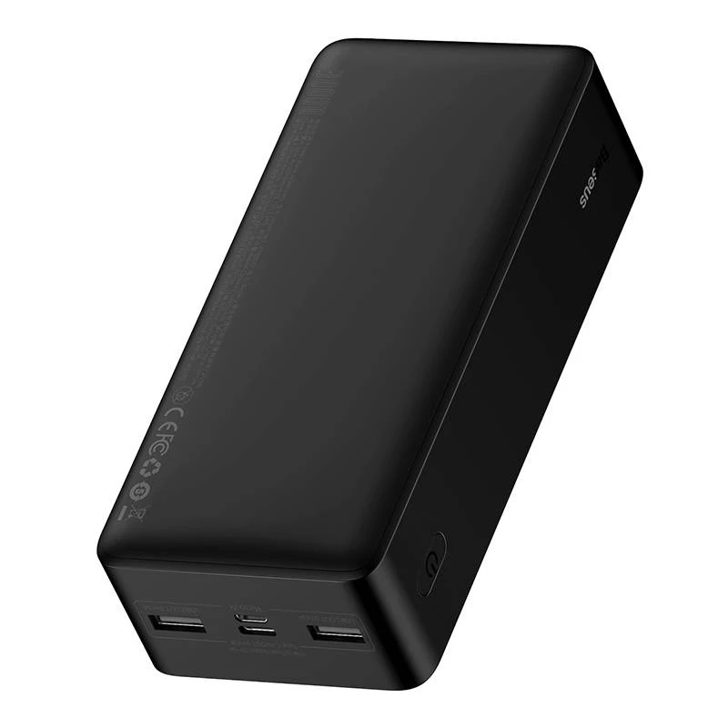 Powerbank Baseus Bipow 30000mAh, 15W (juoda)
