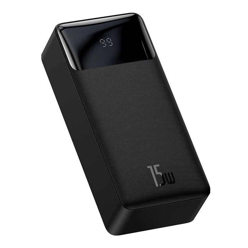 Powerbank Baseus Bipow 30000mAh, 15W (juoda)