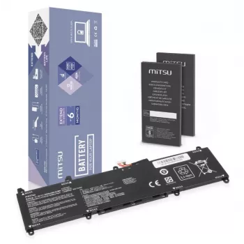 MITSU baterija, skirta ASUS VIVO BOOK, 3600mAh, 11,4V