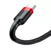 Baseus Cafule USB-C laidas 2A 3m (Juoda+Raudona)