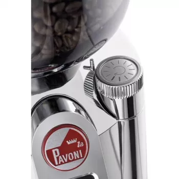 Kavamalė La Pavoni Cilindro sidabrinė