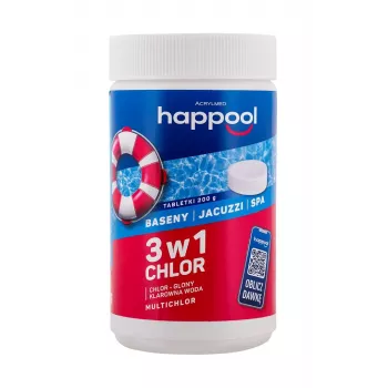 Acrylmed MULTICHLOR 3 viename chloro baseino tabletės 1 kg