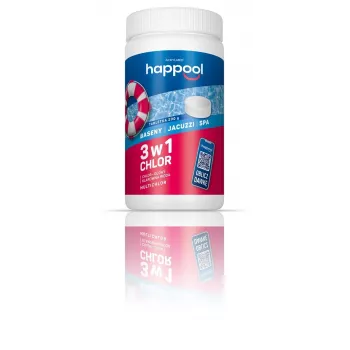 Acrylmed TRIOCHLOR lėtai tirpstančios chlorinės tabletės baseinui 1 kg