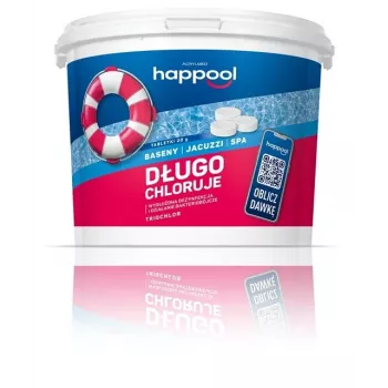 Acrylmed TRIOCHLOR lėtai tirpstančios chloro tabletės baseinui 20 g / 3 kg