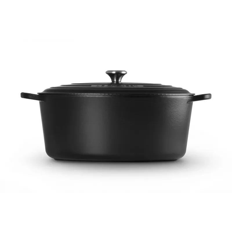 Le Creuset Signature 13,9 L Ovalinė Juoda