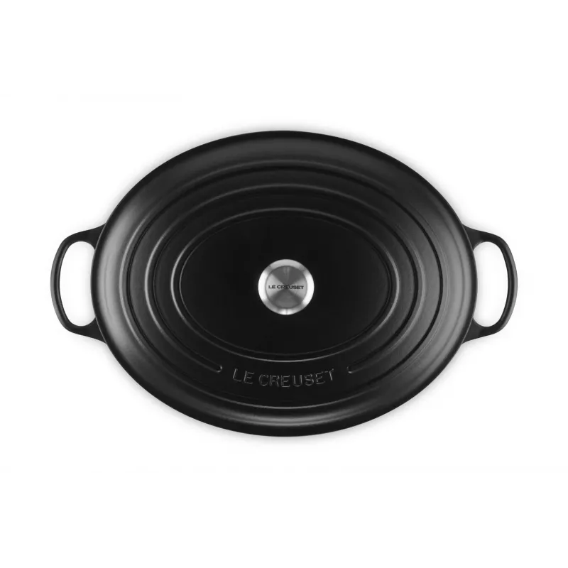 Le Creuset Signature 13,9 L Ovalinė Juoda