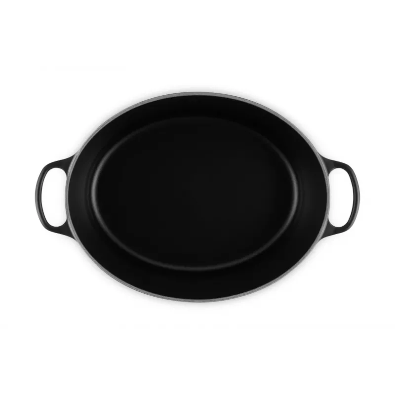 Le Creuset Signature 13,9 L Ovalinė Juoda
