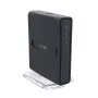 Mikrotik hAP ac lite bokštinis juodas su Power over Ethernet (PoE)