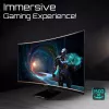 GIGABYTE GS32QCA 31.5 colio QHD lenktas žaidimų monitorius - 2560 x 1440, 180Hz, 1ms, 250 cd/m², FreeSync, HDR Ready, HDMI 2.0, Displayport 1.4