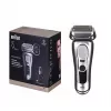 Braun Series 9 Pro+ 9667CC vyriškas skutimosi aparatas, folijinis skustuvas su trimeriu, sidabrinis