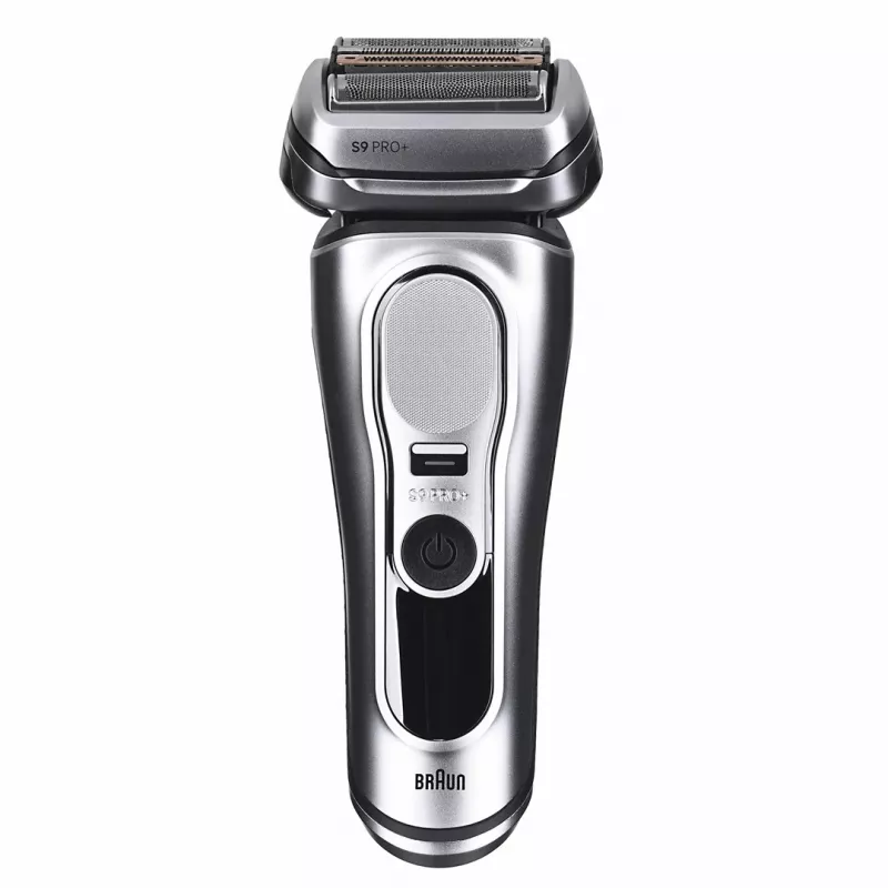 Braun Series 9 Pro+ 9667CC vyriškas skutimosi aparatas, folijinis skustuvas su trimeriu, sidabrinis