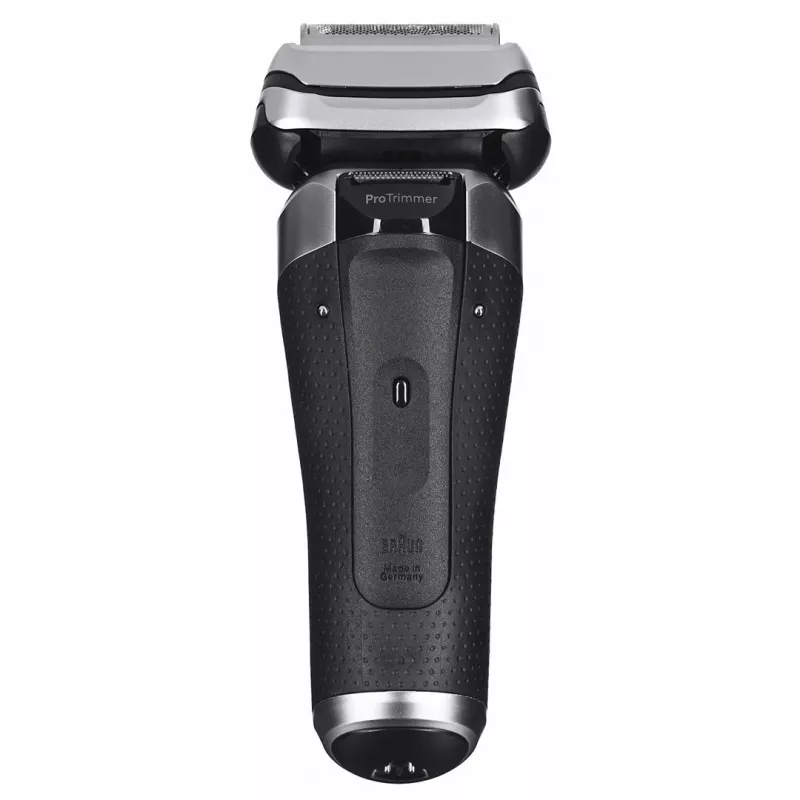 Braun Series 9 Pro+ 9667CC vyriškas skutimosi aparatas, folijinis skustuvas su trimeriu, sidabrinis