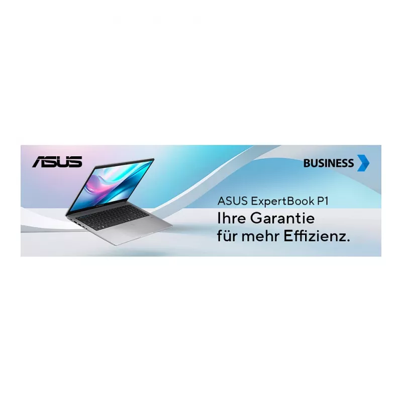 ASUS ExpertBook P1 P1503CVA-S72335 C5-210H/16GB/512GB SSD/be OS - Vokiška klaviatūra