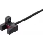 Panasonic šakinis fotoelektrinis jutiklis R-Type PM-R25, šviesiai/tamsiai jungiantis, 5–24 V/DC, 1 vnt.