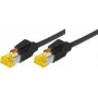 Tecline 72201S Ethernet Patch Cable Juodas