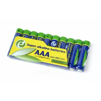GEMBIRD Super Alkaline AAA baterijos 10 vnt.