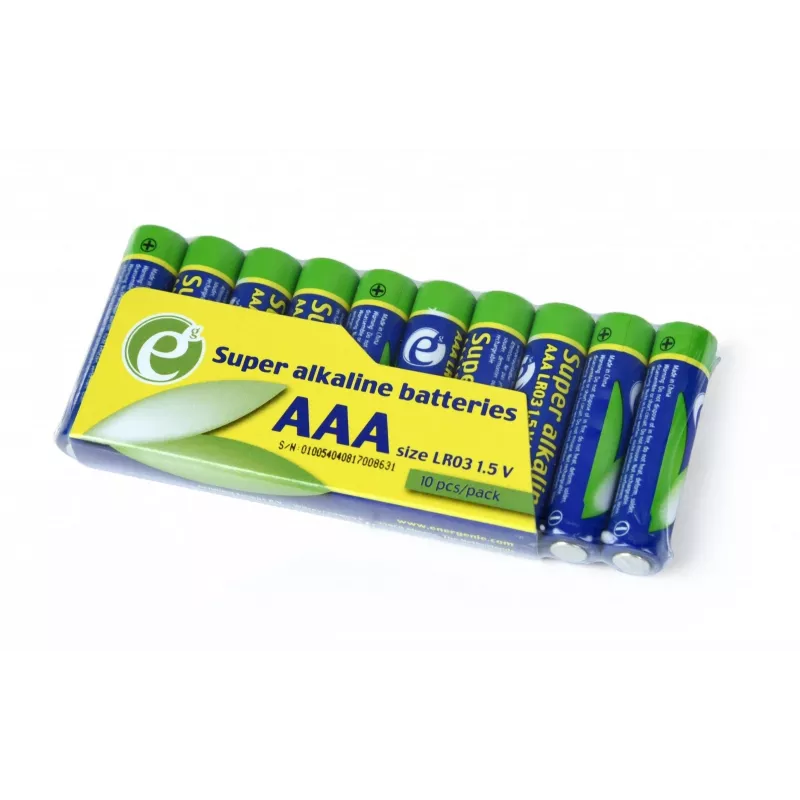 GEMBIRD Super Alkaline AAA baterijos 10 vnt.