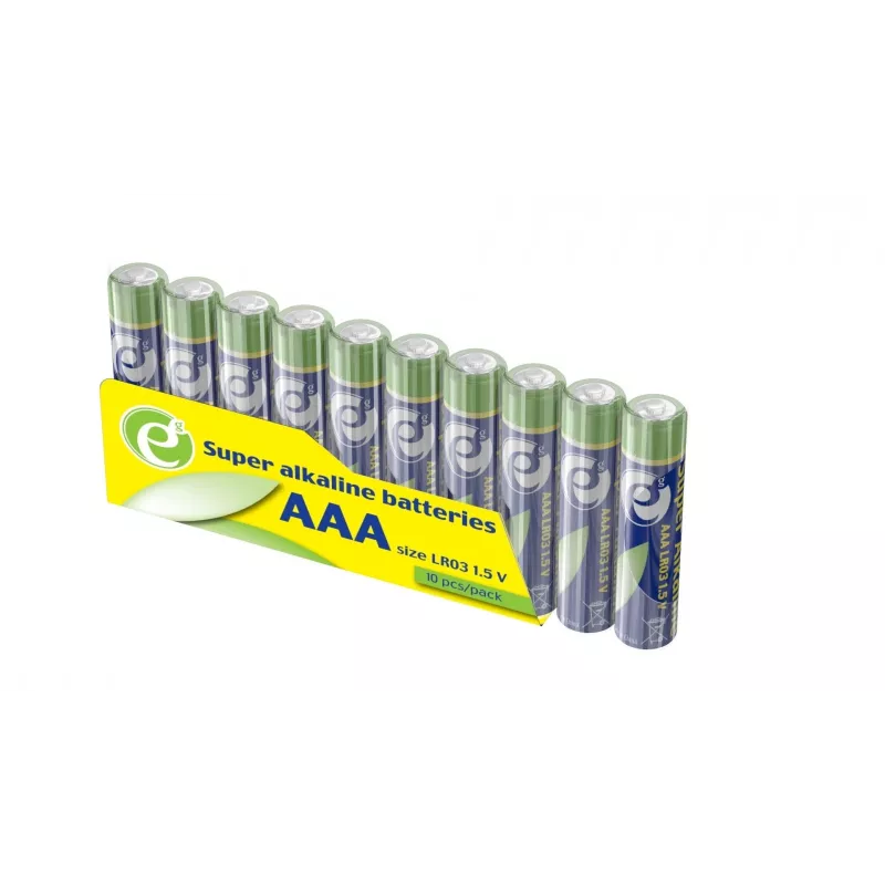 GEMBIRD Super Alkaline AAA baterijos 10 vnt.