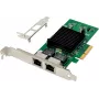 MicroConnect tinklo plokštė PCIe x1 Intel 82576 Dviguba RJ45 (MC-PCIEX4-82576-D)