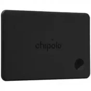 Chipolo CARD – belaidis įkraunamas plonas Bluetooth sekiklis, skirtas iOS ir Android, anglies spalvos
