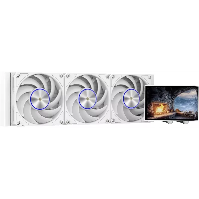 Skysčio aušintuvas Krux HydroArc 360 White (KRXE011)