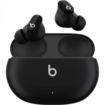 BEATS Studio Buds belaidės ausinės, tikrai belaidžiai, triukšmo slopinimas, Bluetooth, juodos