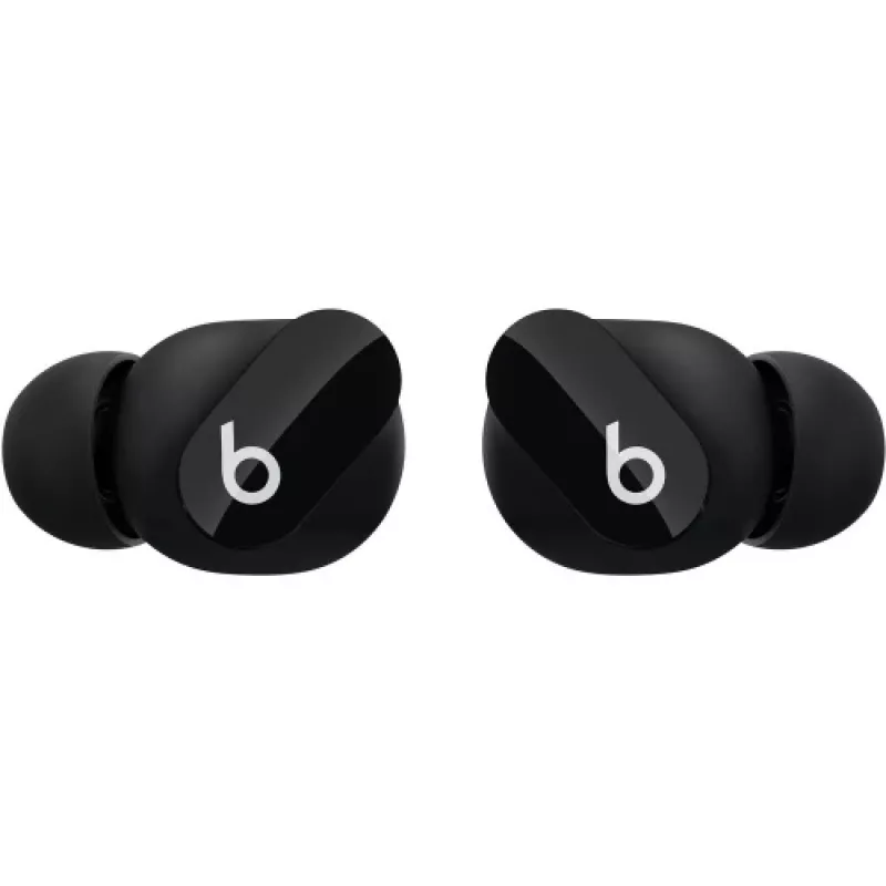 BEATS Studio Buds belaidės ausinės, tikrai belaidžiai, triukšmo slopinimas, Bluetooth, juodos