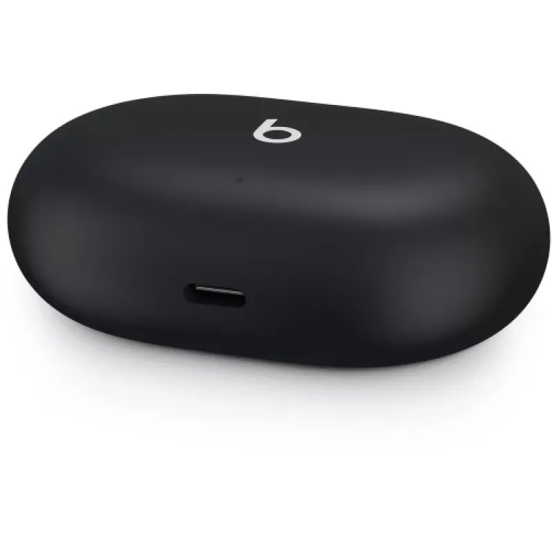 BEATS Studio Buds belaidės ausinės, tikrai belaidžiai, triukšmo slopinimas, Bluetooth, juodos