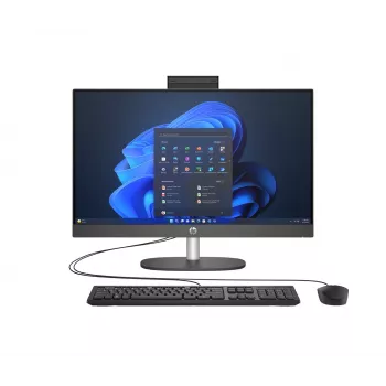 HP ProOne 245 G10 AiO Ryzen 7 77730U 23.8FHD IPS 250nits AG 16GB DDR4 3200 SSD512 Radeon Vega 8 Klaviatūra+Pelė Kamera 5Mpx + IR W11Pro Baltas 3Y OnSite
