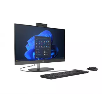 HP ProOne 245 G10 AiO Ryzen 7 77730U 23.8FHD IPS 250nits AG 16GB DDR4 3200 SSD512 Radeon Vega 8 Klaviatūra+Pelė Kamera 5Mpx + IR W11Pro Baltas 3Y OnSite