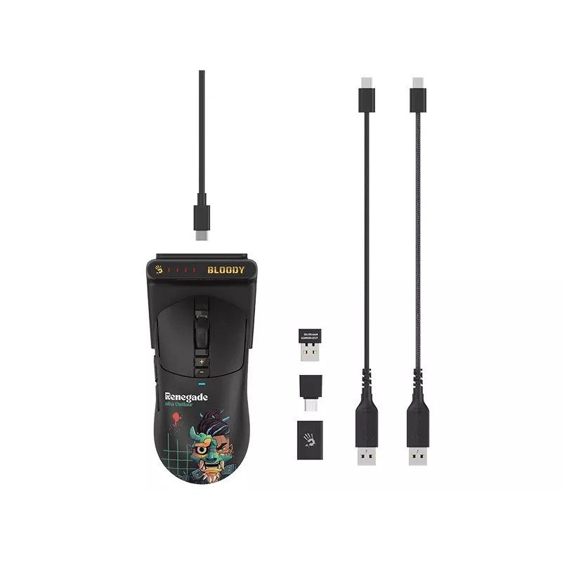 A4Tech 47746 Bloody R72 Ultra Duo Renegade Midnight – žaidimų pelė