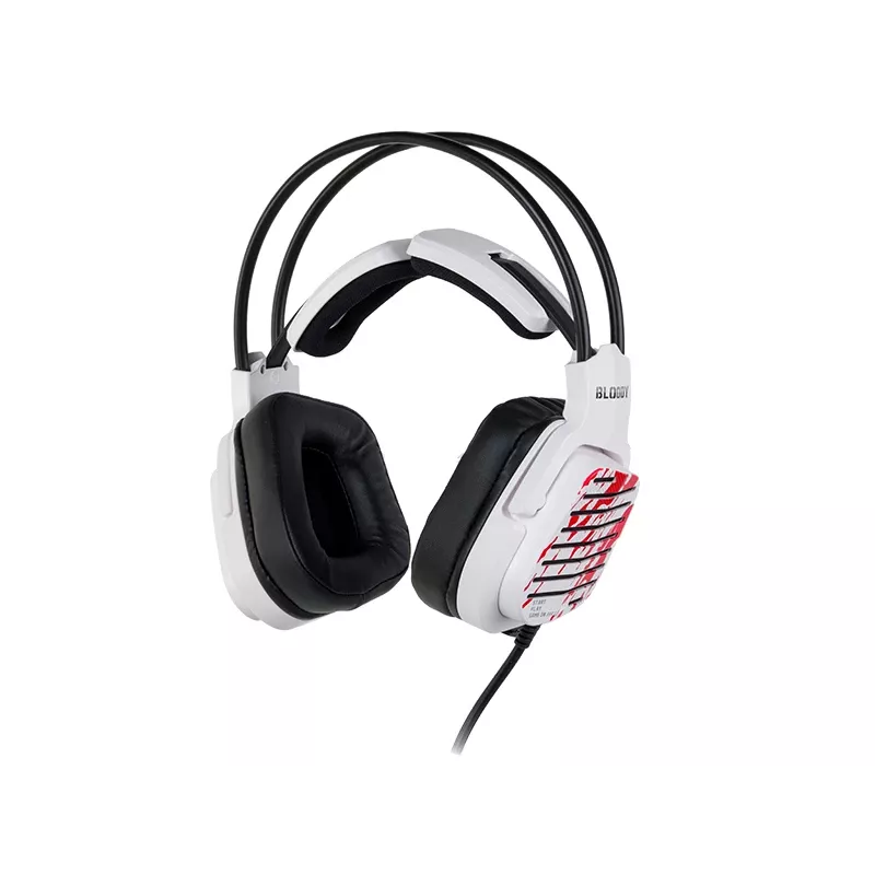 A4Tech 47749 Bloody G565 Energy White ausinės žaidimams