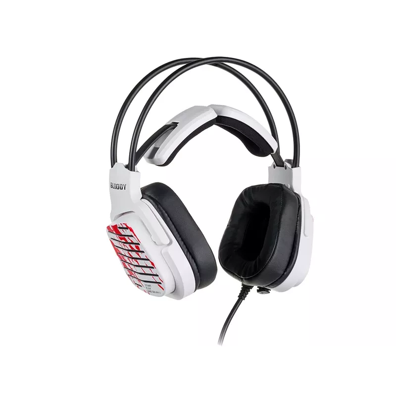 A4Tech 47749 Bloody G565 Energy White ausinės žaidimams