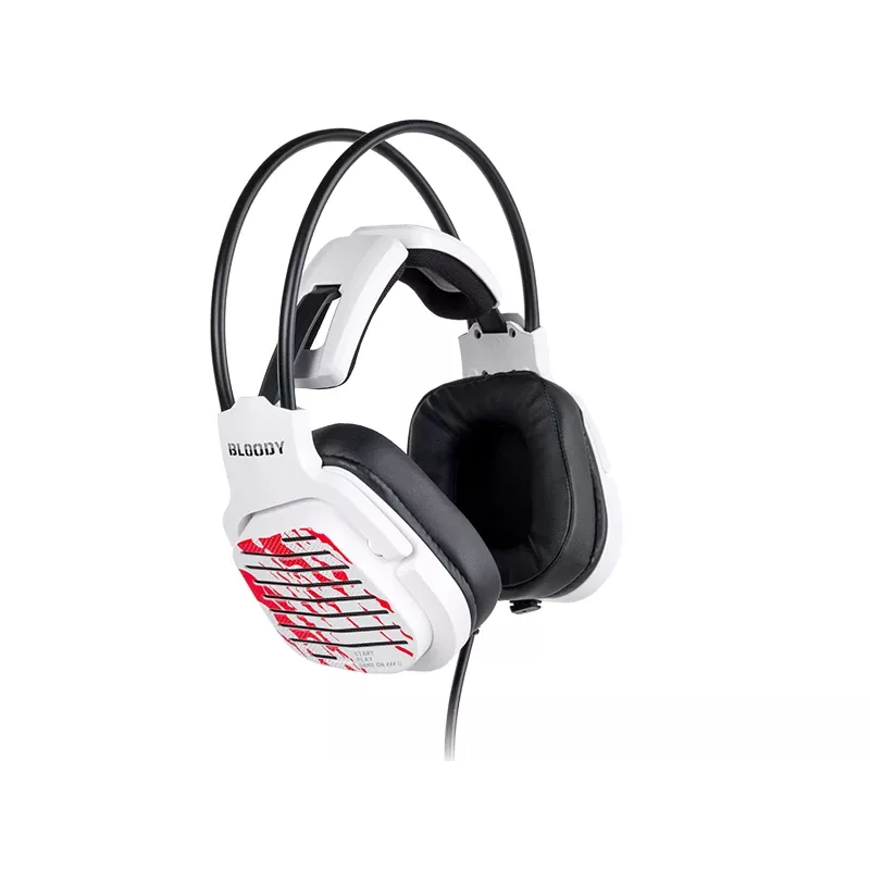 A4Tech 47749 Bloody G565 Energy White ausinės žaidimams