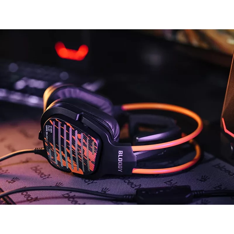 A4Tech 47748 Bloody G565 Energy Black ausinės