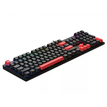 A4Tech Bloody S520N Fire Black (BLMS Red Plus Switch) – laidinis mechaninis žaidimų klaviatūra