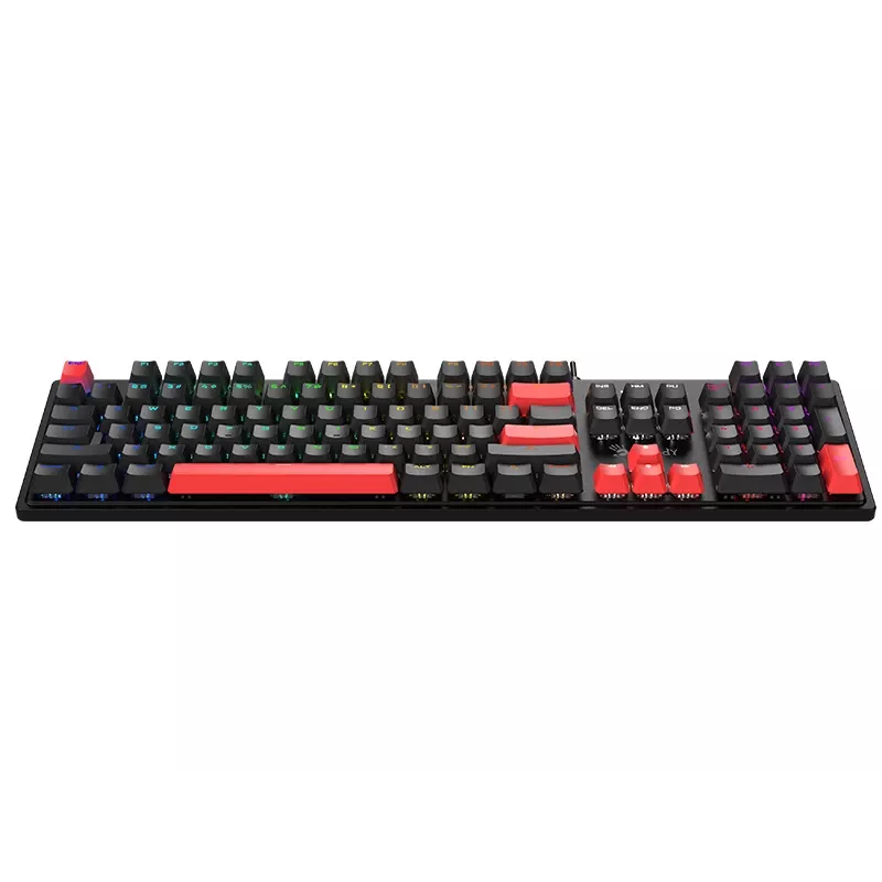 A4Tech Bloody S520N Fire Black (BLMS Red Plus Switch) – laidinis mechaninis žaidimų klaviatūra