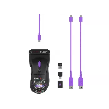 A4Tech 47744 Bloody R73 Ultra Duo Cypher Ghost – žaidimų pelė